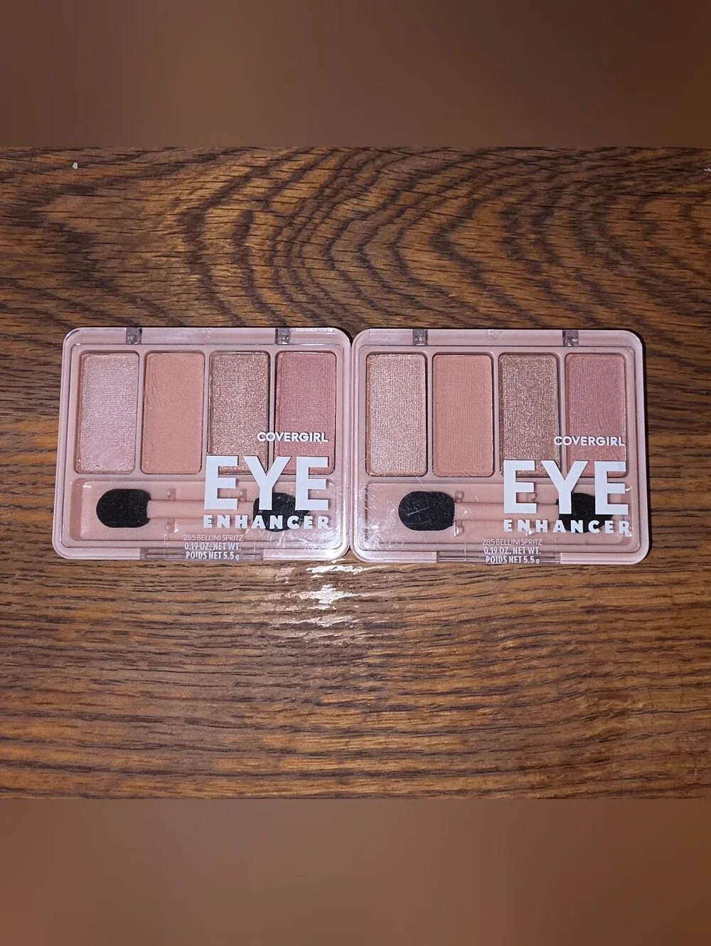 2 x CoverGirl Eye Enhancer Eyeshadow Palette - 285 Bellini Spritz 0.19oz BNIB